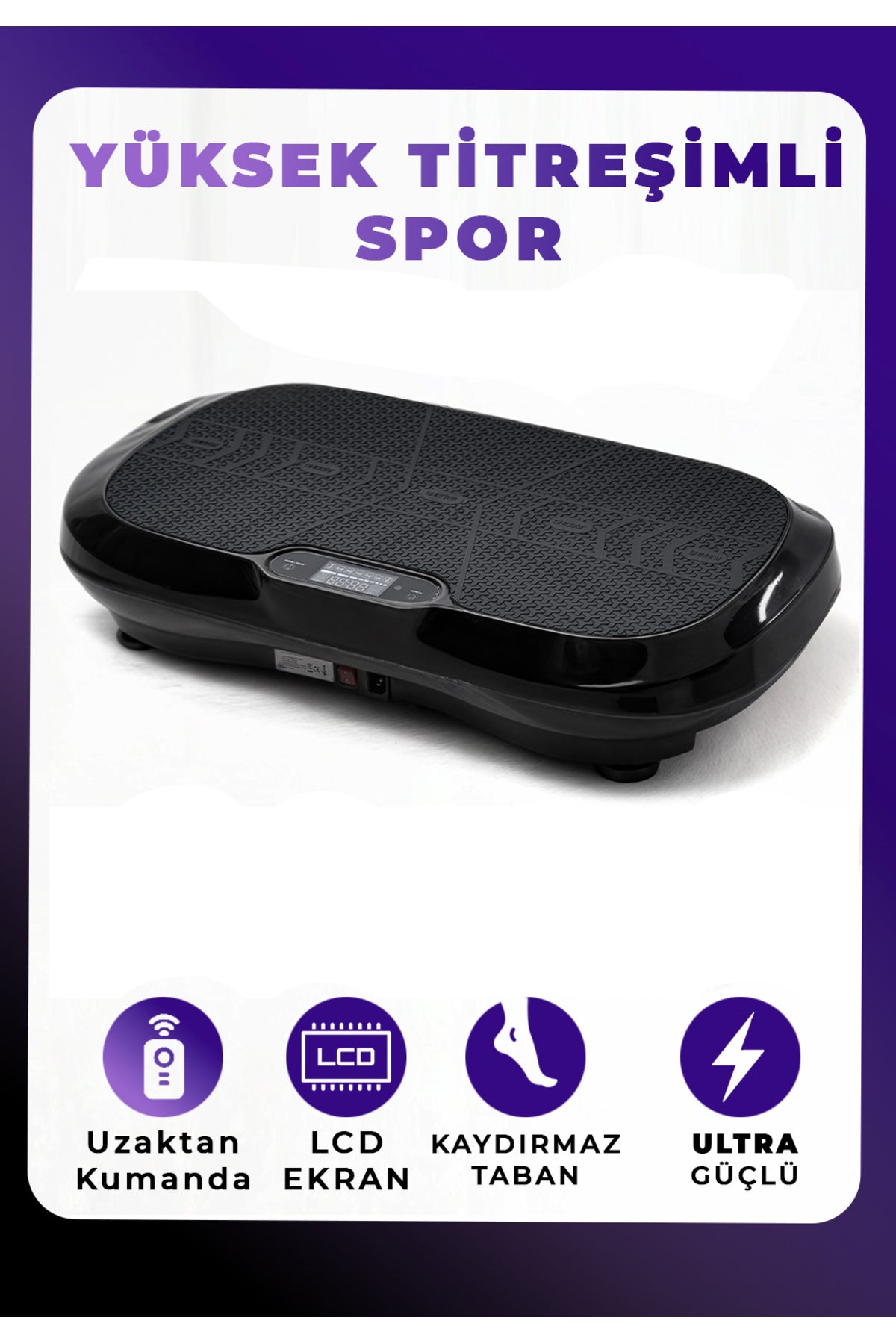 Prime Model Yüksek Titreşimli Zayıflama, Egzersiz Ve Spor Cihazı - Kondisyon Ve Spor Aleti