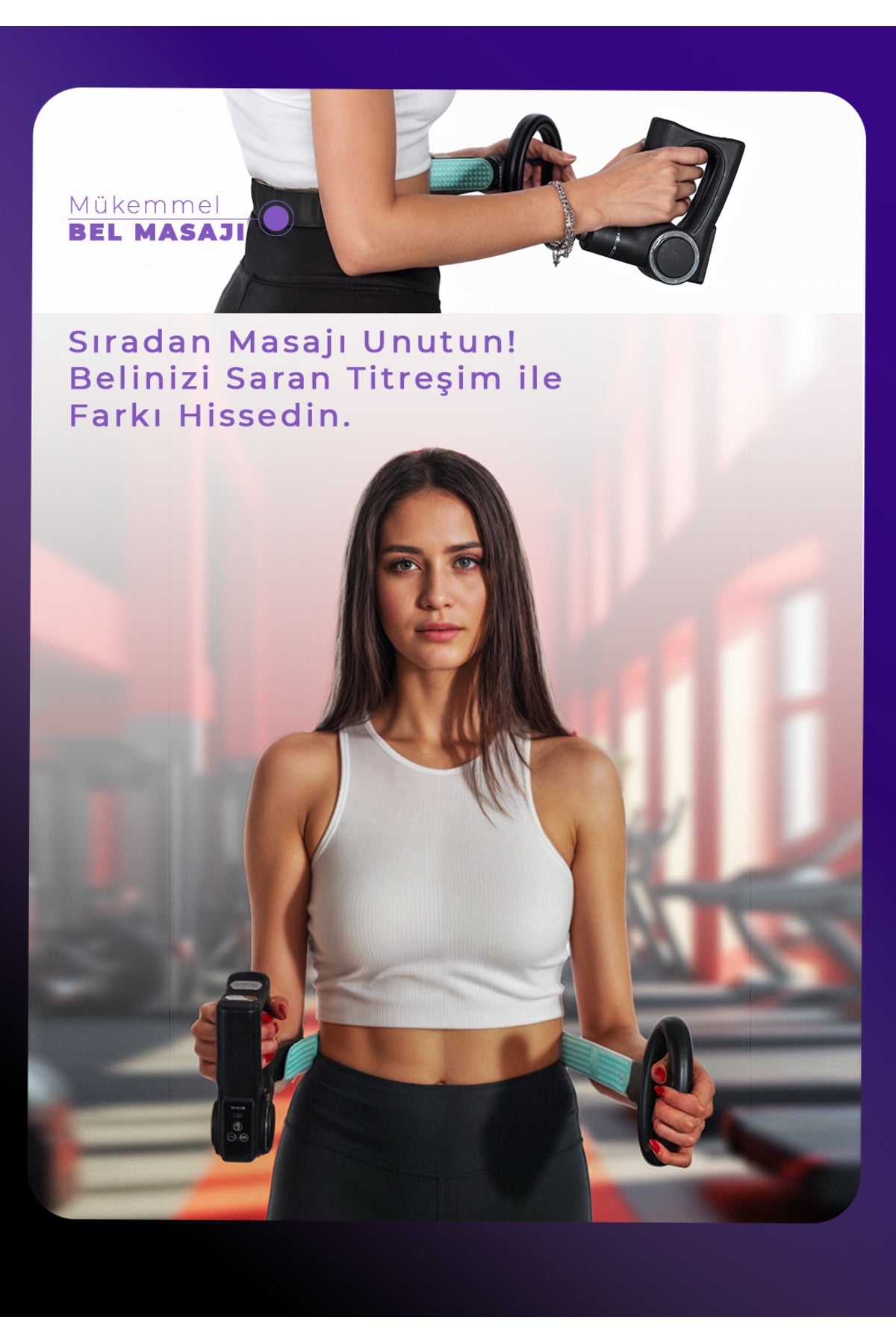 Revize Dizayn 3'ü 1 Arada Isıtıcılı Titreşimli Bandajlı Masaj Aleti: Bel ve Vücut Sağlığınız İçin Devrim Niteliğinde Bir Çözüm!